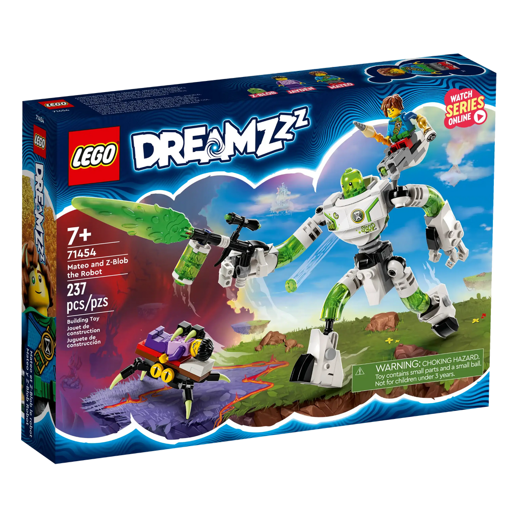 LEGO DREAMZZZ 71454 Mateo and Z-Blob the Robot - TOYBOX Toy Shop