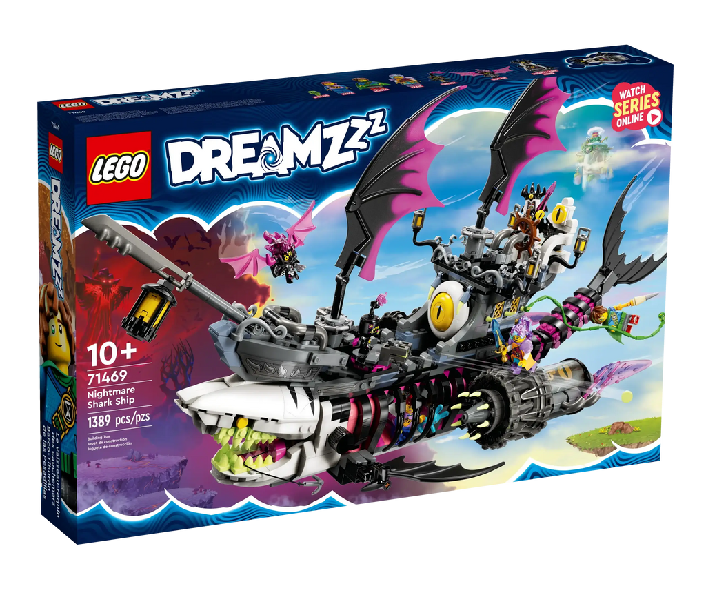 LEGO DREAMZZZ 71469 Nightmare Shark Ship - TOYBOX Toy Shop