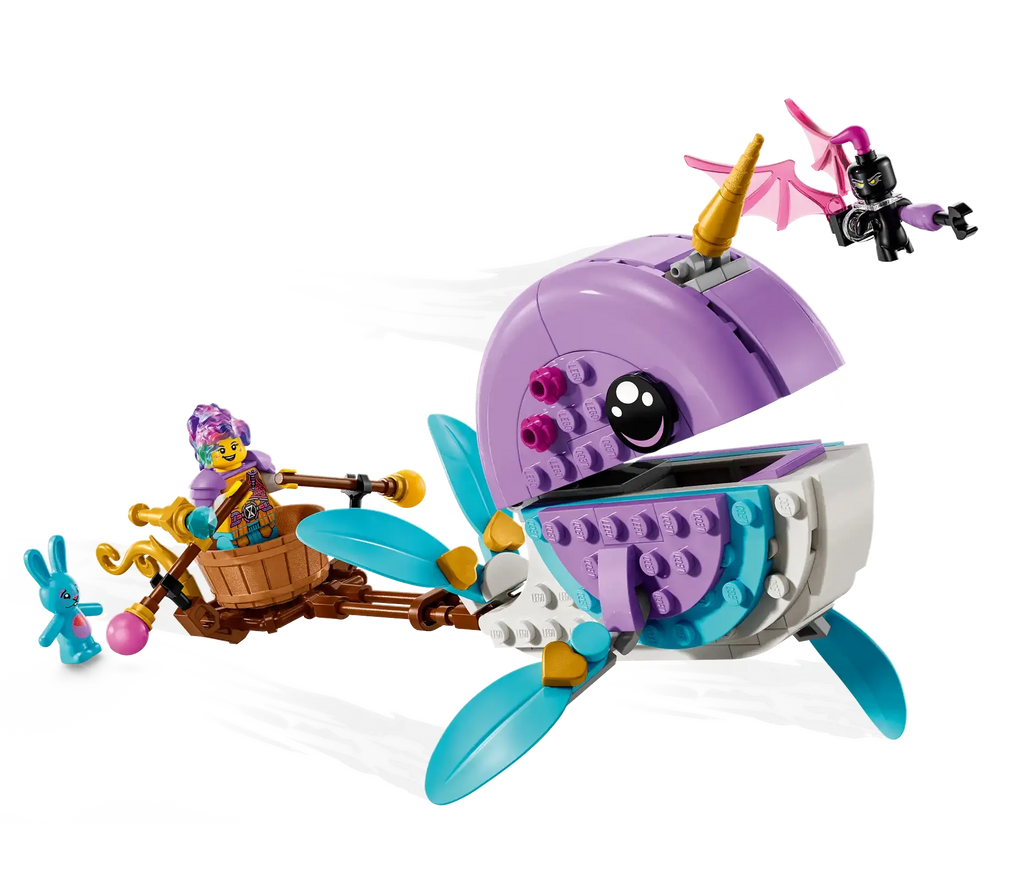 LEGO DREAMZZZ 71472 Izzie's Narwhal Hot-Air Balloon - TOYBOX Toy Shop