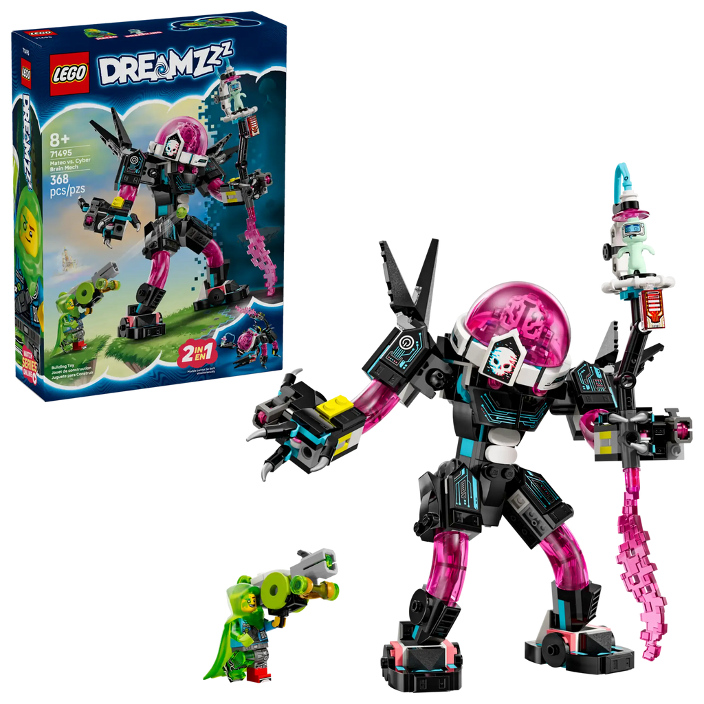 LEGO DREAMZzz 71495 Mateo Vs. Cyber Brain Mech