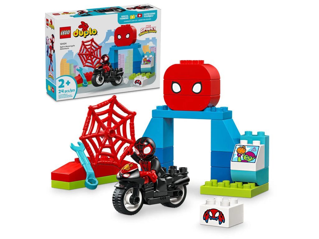 LEGO DUPLO 10424 Spin's Motorcycle Adventure - TOYBOX Toy Shop