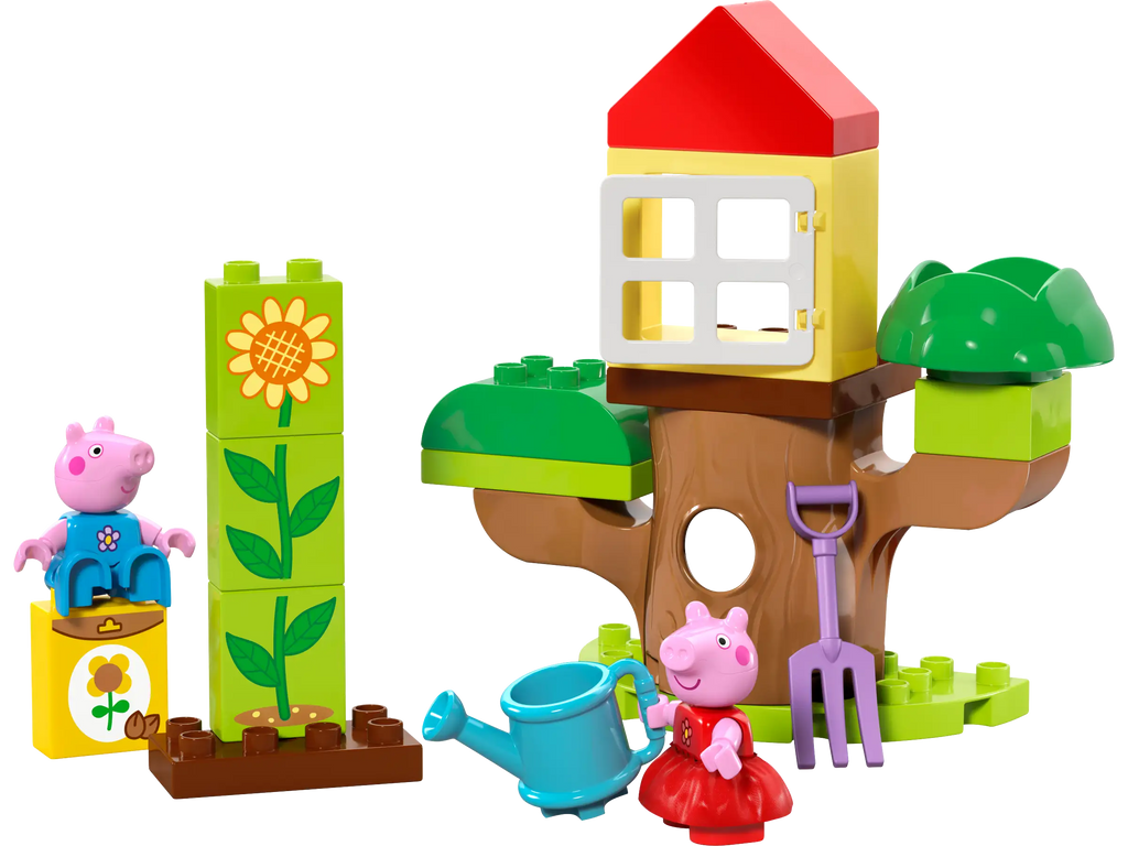 LEGO DUPLO 10431 Peppa Pig Garden and Tree House - TOYBOX Toy Shop
