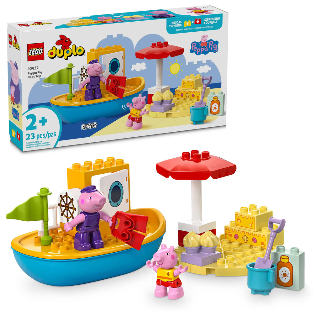 LEGO DUPLO 10432 Peppa Pig Boat Trip - TOYBOX Toy Shop