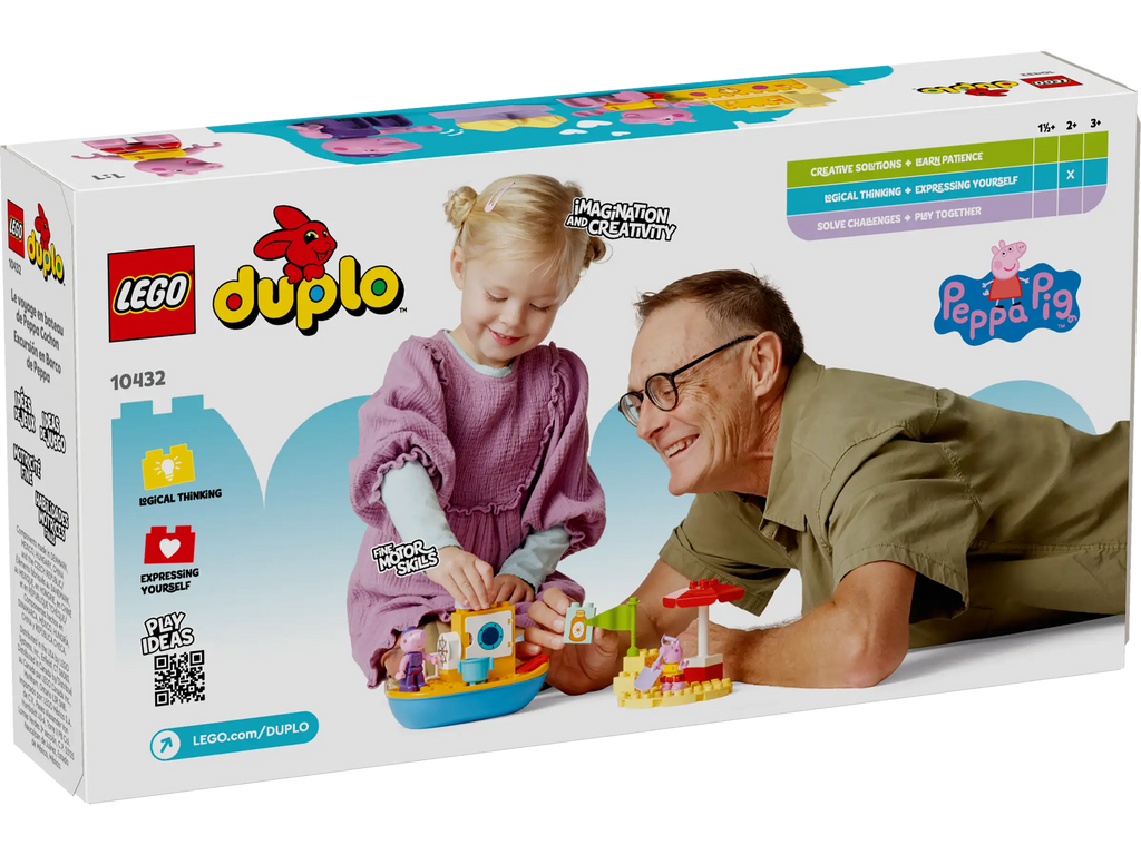 LEGO DUPLO 10432 Peppa Pig Boat Trip - TOYBOX Toy Shop