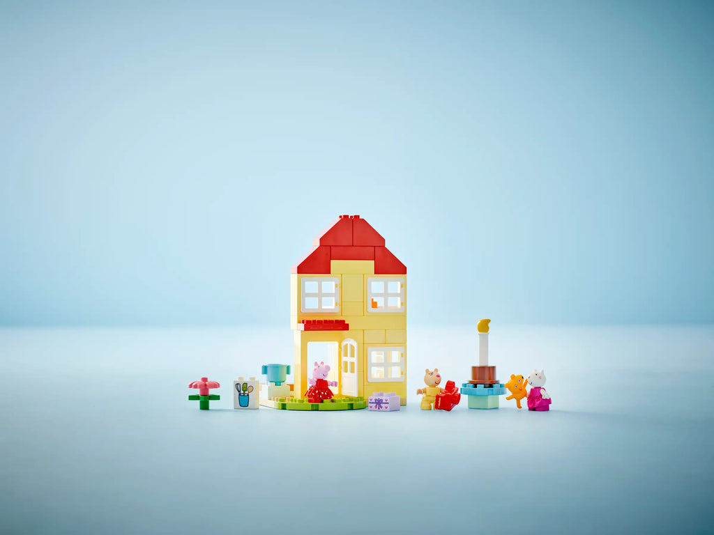 LEGO DUPLO 10433 Peppa Pig Birthday House Playset - TOYBOX Toy Shop