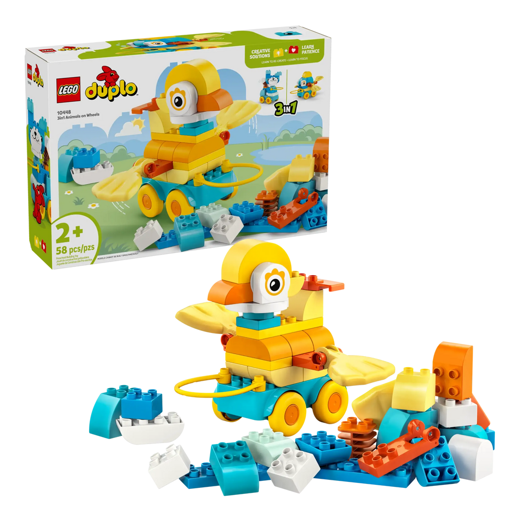 LEGO DUPLO 10448 3in1 Animals On Wheels