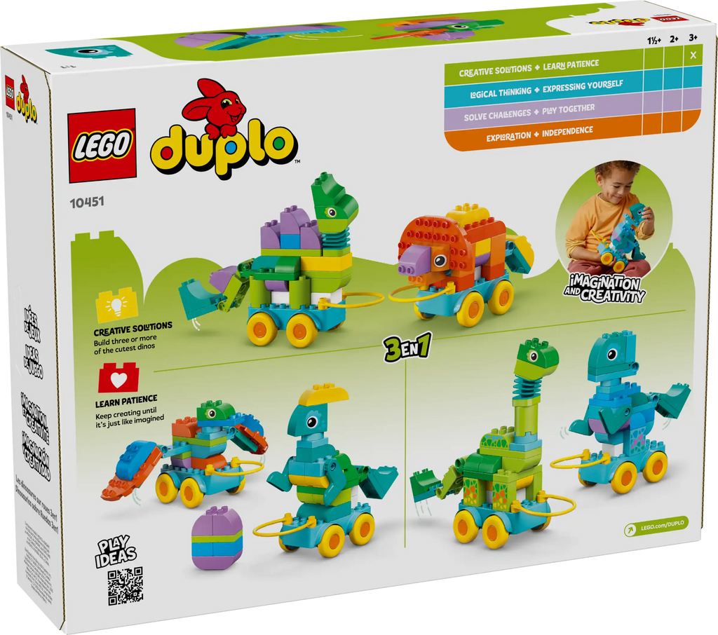 LEGO DUPLO 10451 3in1 Dinosaurs On Wheels