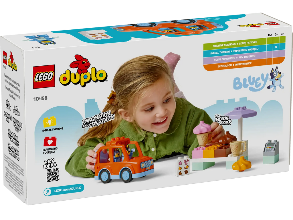 LEGO DUPLO 10458 Ice Cream Trip with Bluey