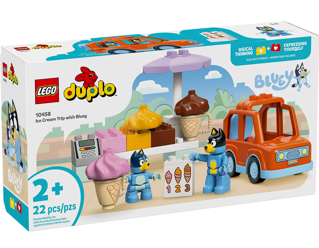 LEGO DUPLO 10458 Ice Cream Trip with Bluey