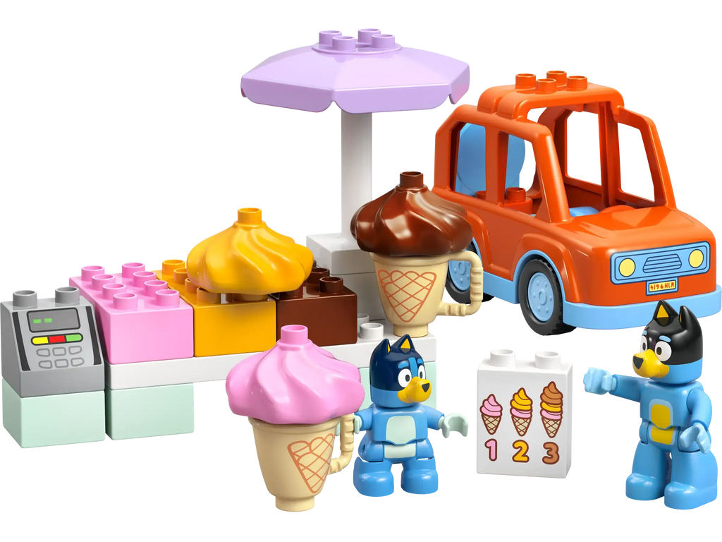 LEGO DUPLO 10458 Ice Cream Trip with Bluey