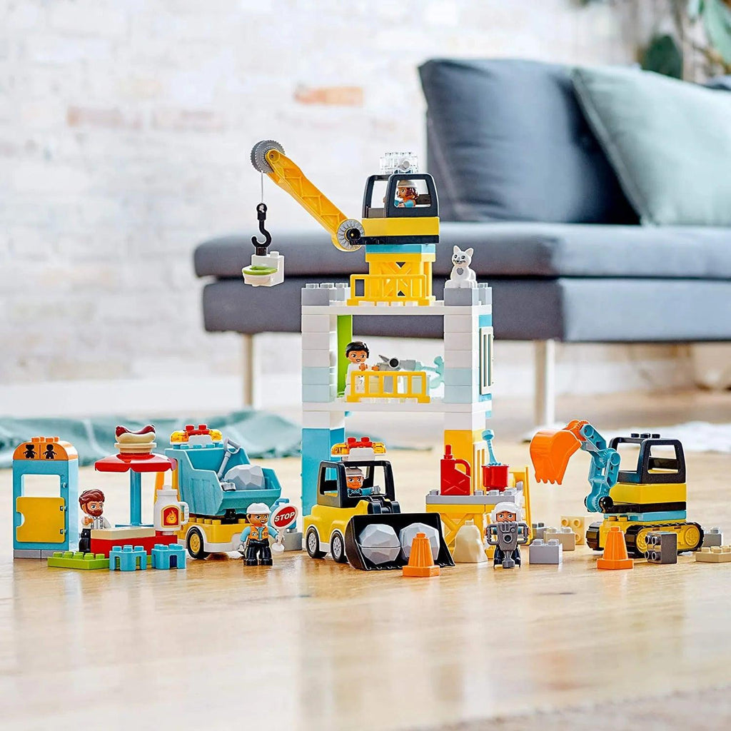 LEGO DUPLO 10933 Tower Crane & Construction - TOYBOX Toy Shop