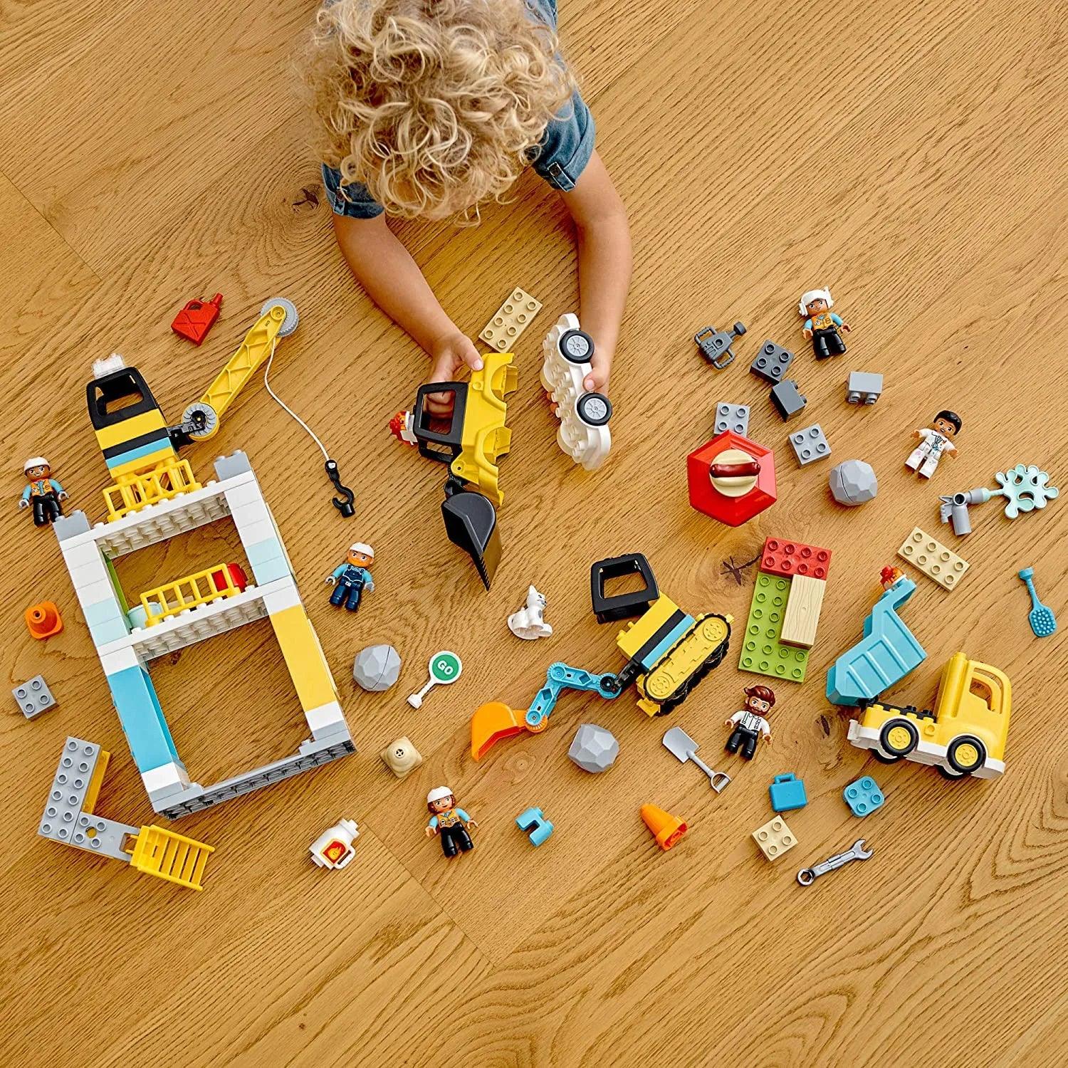 LEGO DUPLO 10933 Tower Crane Construction – TOYBOX1