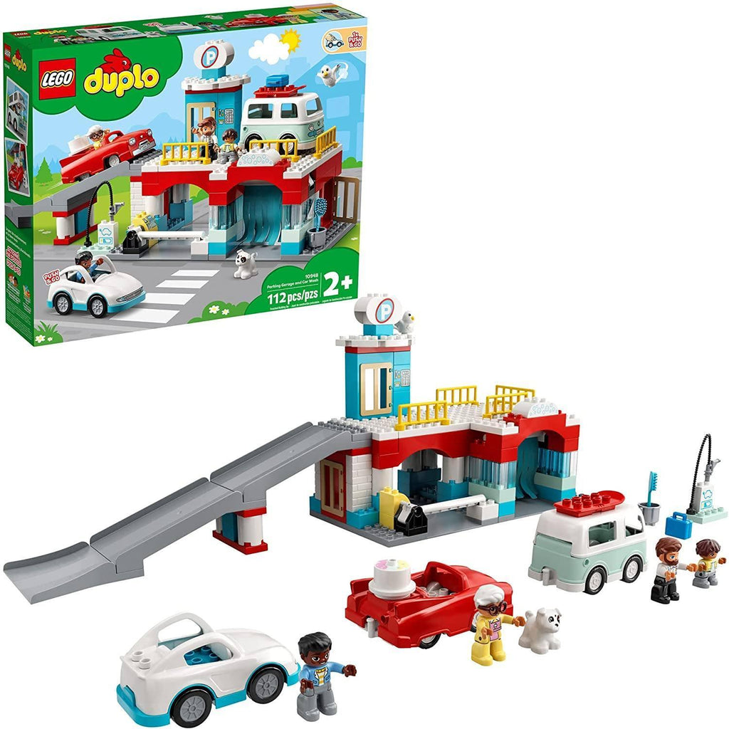 LEGO DUPLO 10948 Parking Garage and Car Wash - TOYBOX Toy Shop