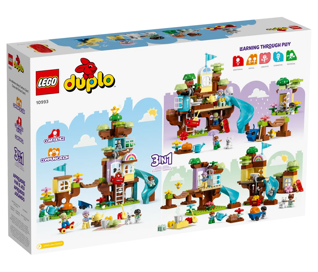 LEGO DUPLO 10993 3in1 Tree House - TOYBOX Toy Shop