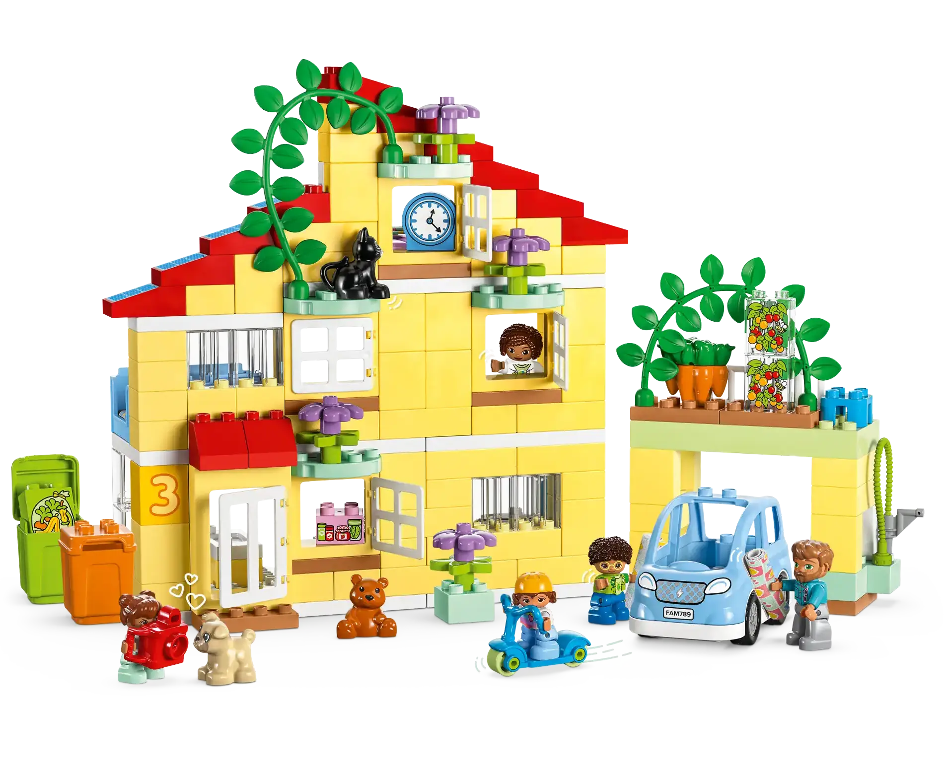 LEGO DUPLO 10994 3in1 Family House Creative Building Fun for Kids TOYBOX