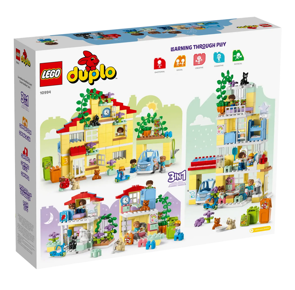 LEGO DUPLO 10994 3in1 Family House - TOYBOX Toy Shop