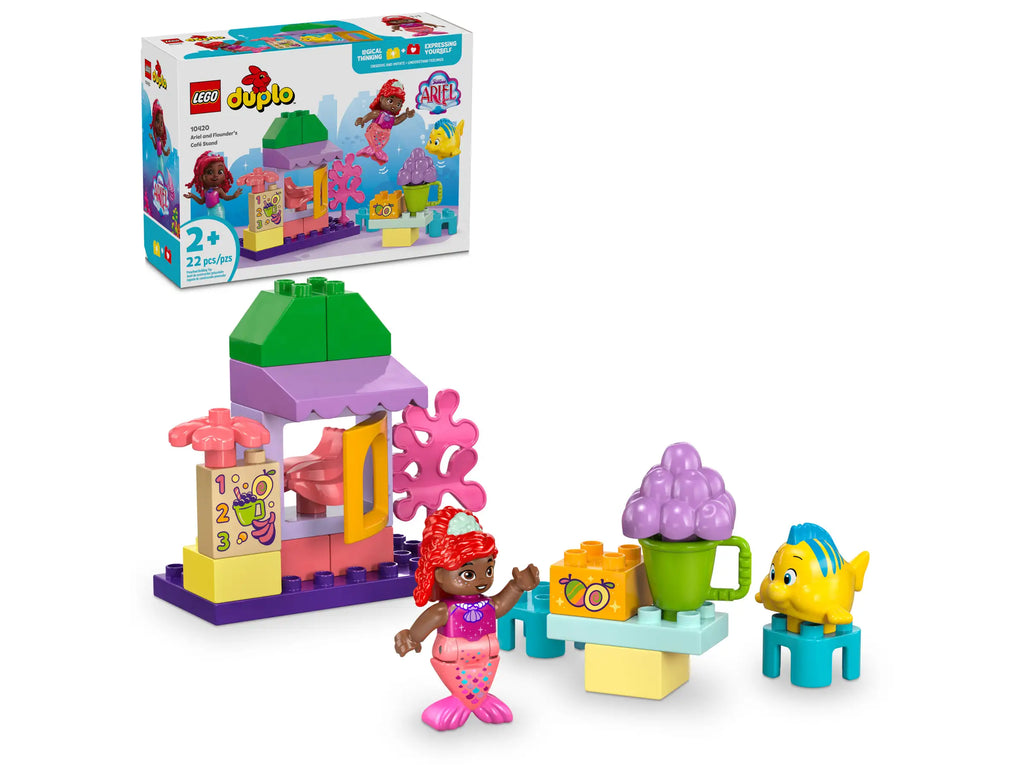 LEGO DUPLO Disney 10420 Ariel and Flounder's Café Stand - TOYBOX Toy Shop
