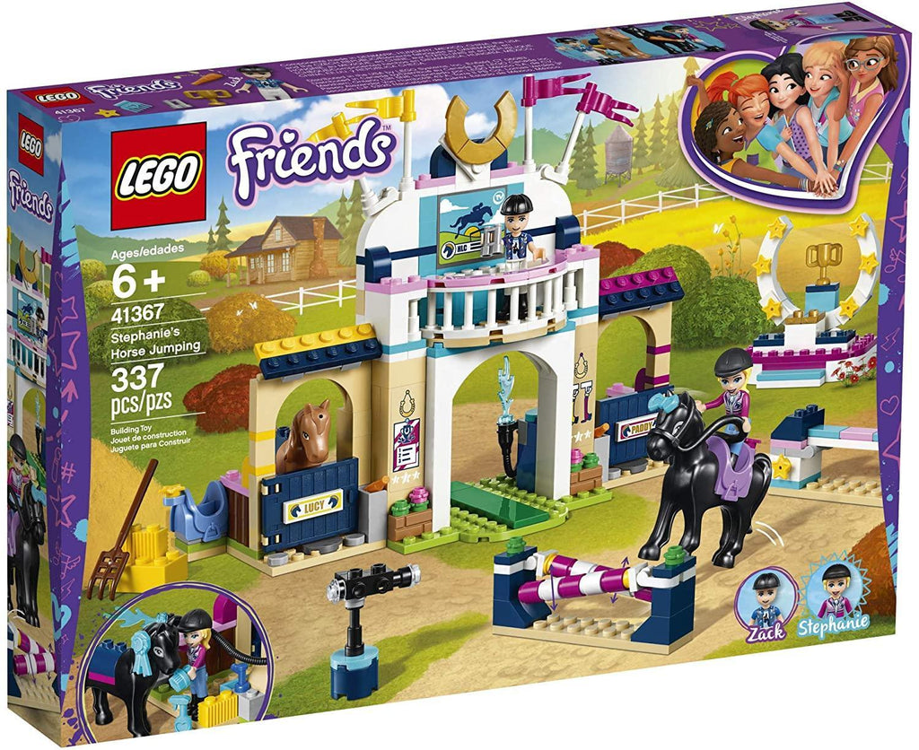 LEGO FRIENDS 41367 Stephanie's Horse Jumping Building Playset - TOYBOX Toy Shop
