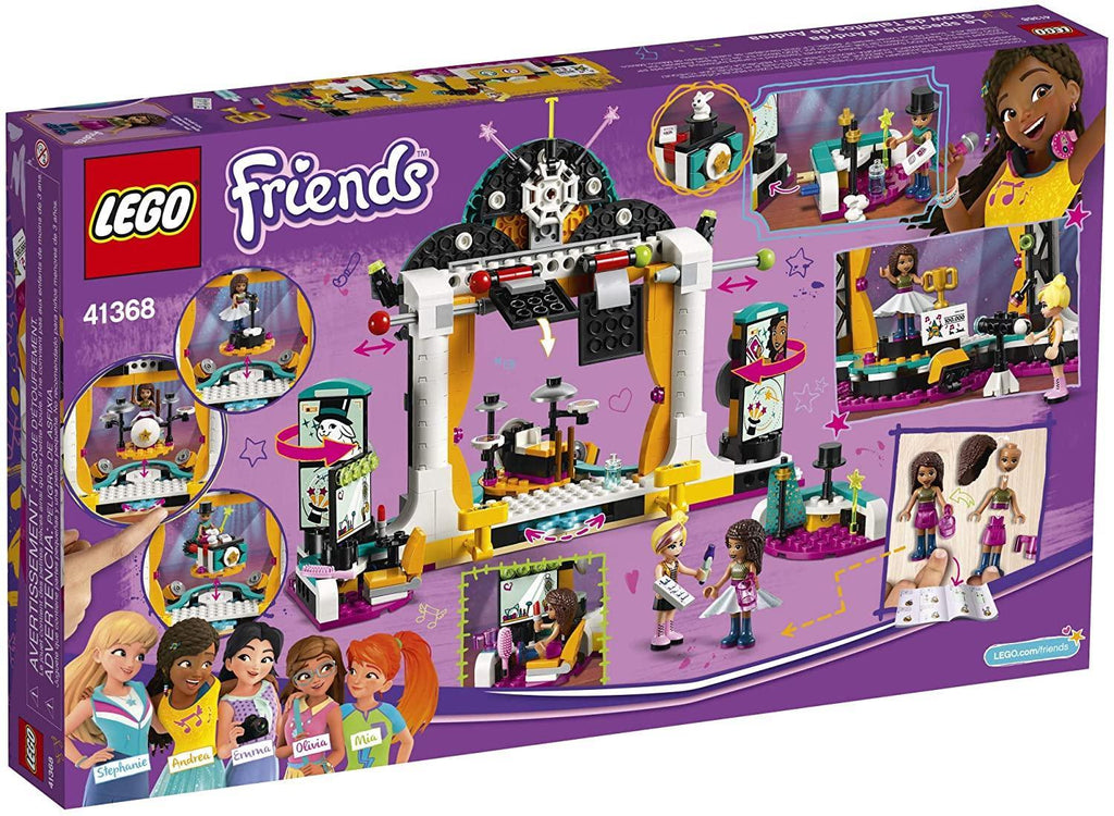 Lego Friends 41368 Andrea's Talent Show Building Playset - TOYBOX Toy Shop