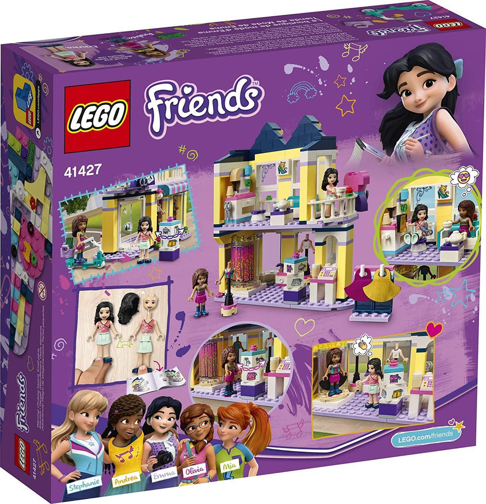 LEGO FRIENDS 41427 Emma's Fashion Shop Building Playset - TOYBOX Toy Shop