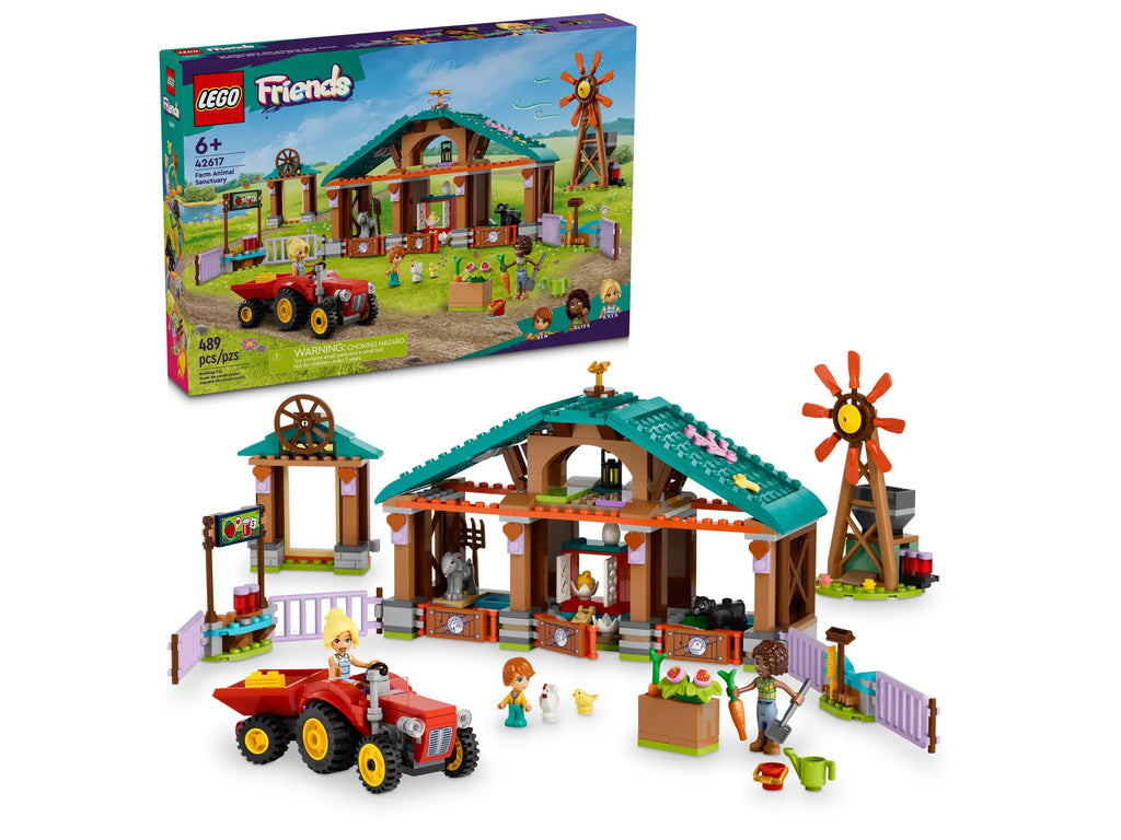 LEGO FRIENDS 42617 Farm Animal Sanctuary - TOYBOX Toy Shop