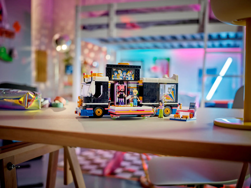 LEGO FRIENDS 42619 Pop Star Music Tour Bus - TOYBOX Toy Shop