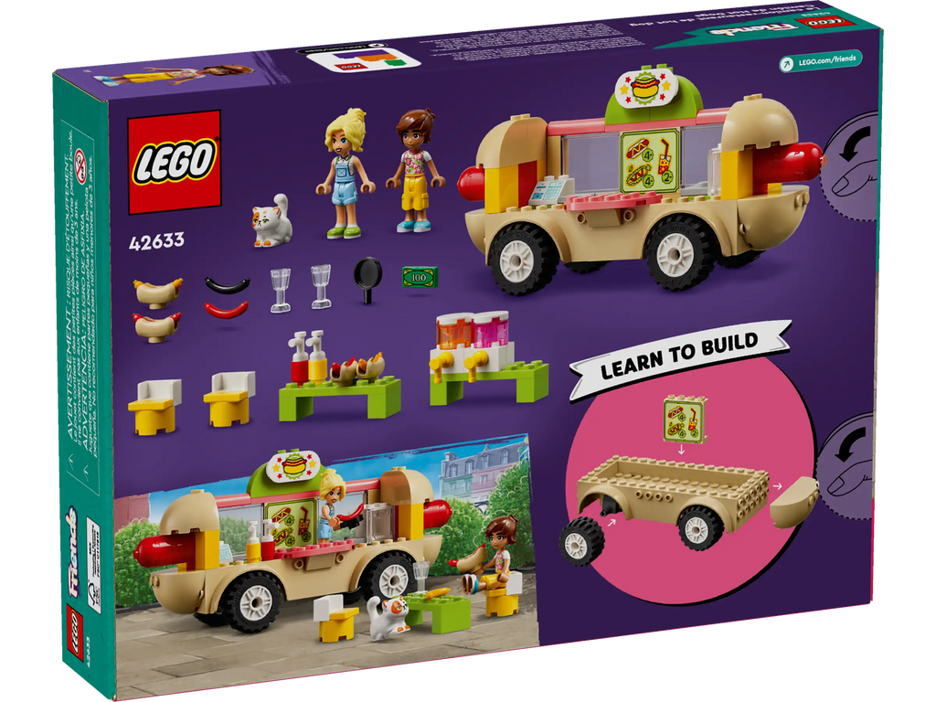LEGO FRIENDS 42633 Hot Dog Food Truck - TOYBOX Toy Shop