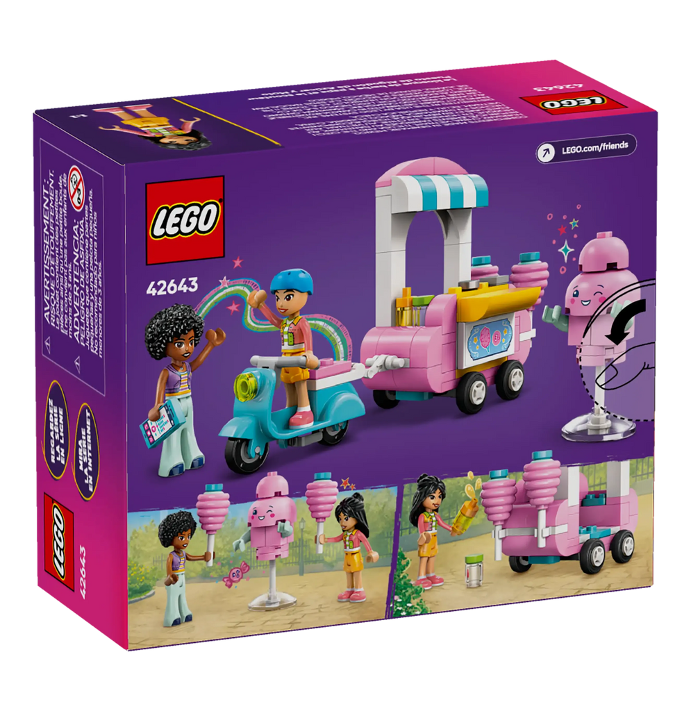 LEGO Friends 42643 Cotton Candy Stand and Scooter