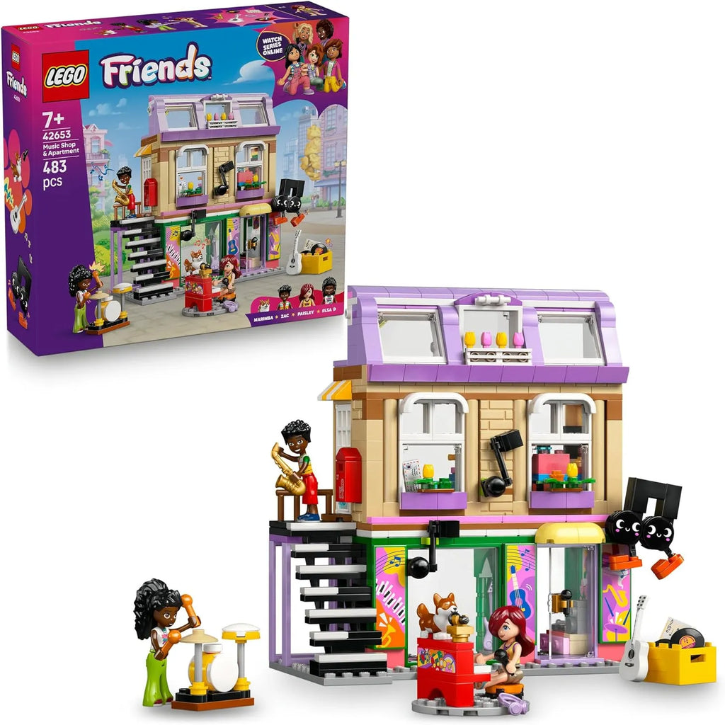 LEGO Friends 42653 Music Store & Apartment