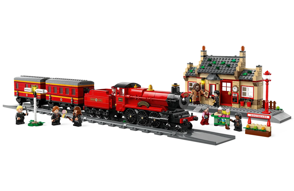 LEGO HARRY POTTER 76423 Hogwarts Express Train Set with Hogsmeade Station