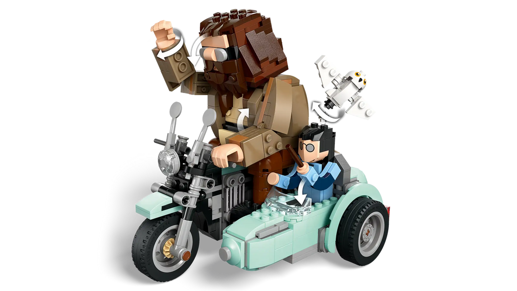 LEGO HARRY POTTER 76443 Hagrid & Harry's Motorcycle Ride