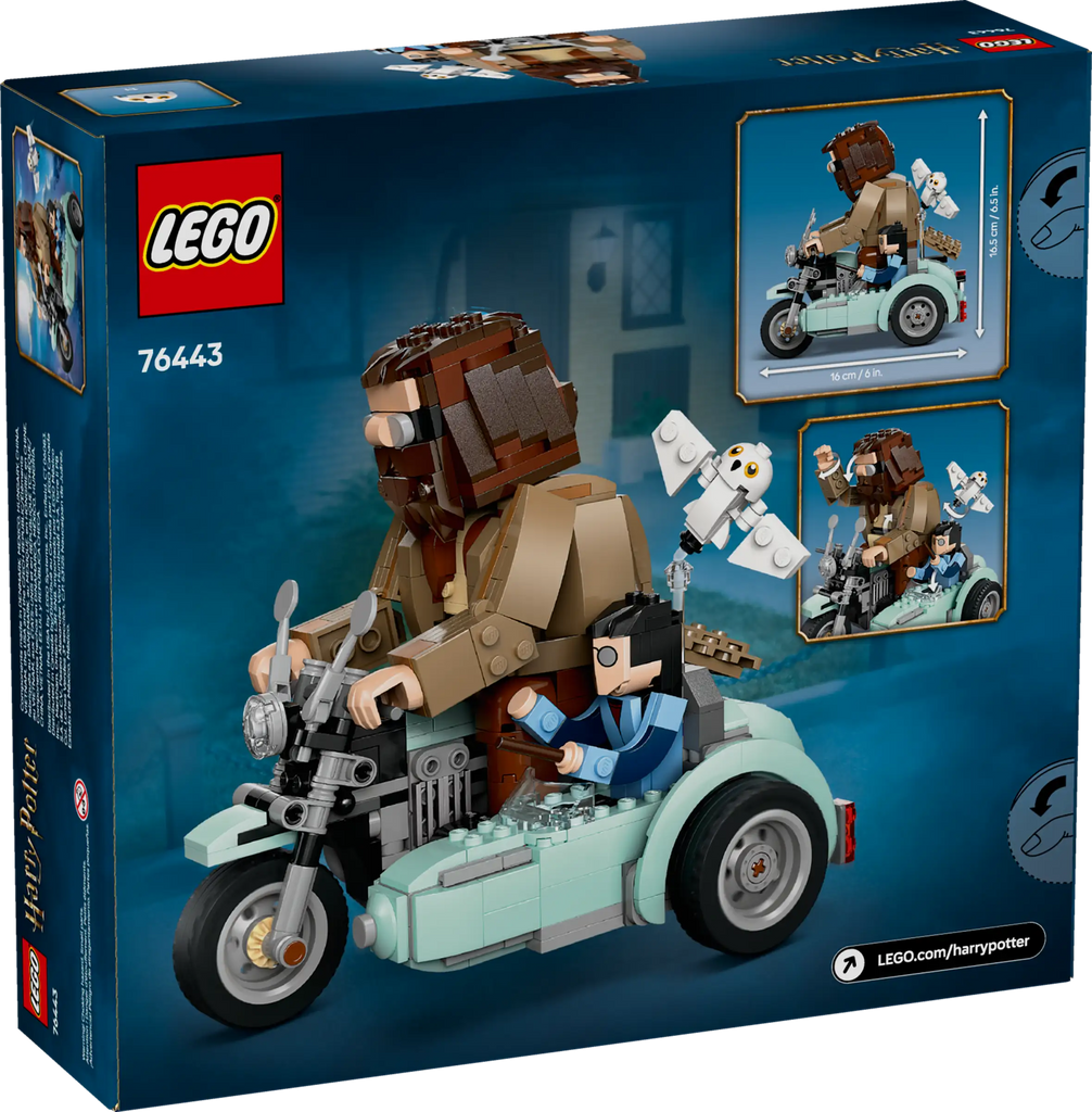 LEGO HARRY POTTER 76443 Hagrid & Harry's Motorcycle Ride