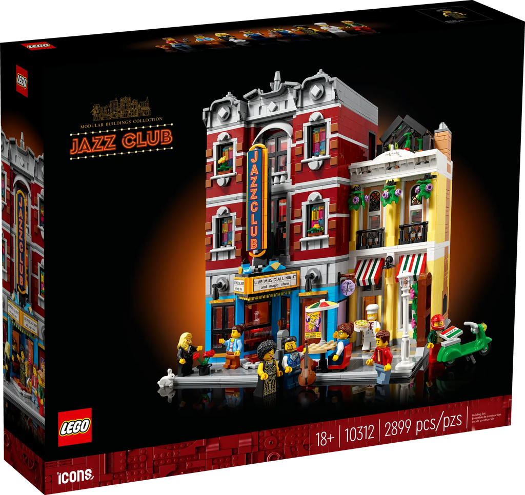 LEGO ICONS 10312 Jazz Club - TOYBOX Toy Shop