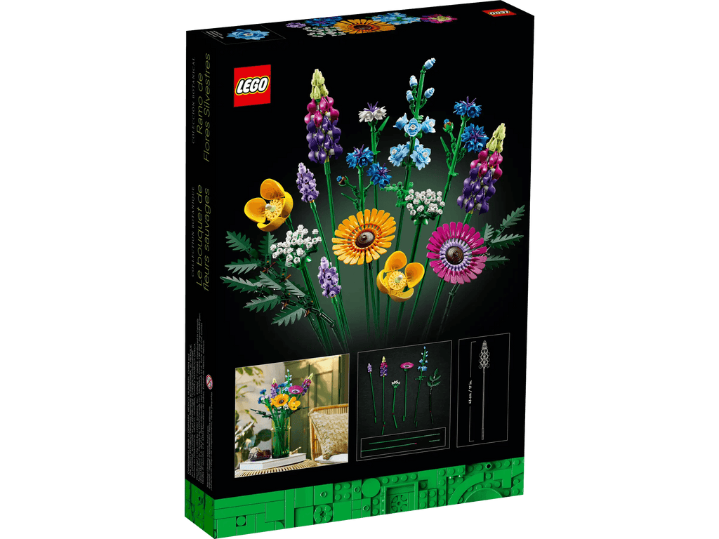LEGO ICONS 10313 Wildflower Bouquet Building Kit - TOYBOX Toy Shop