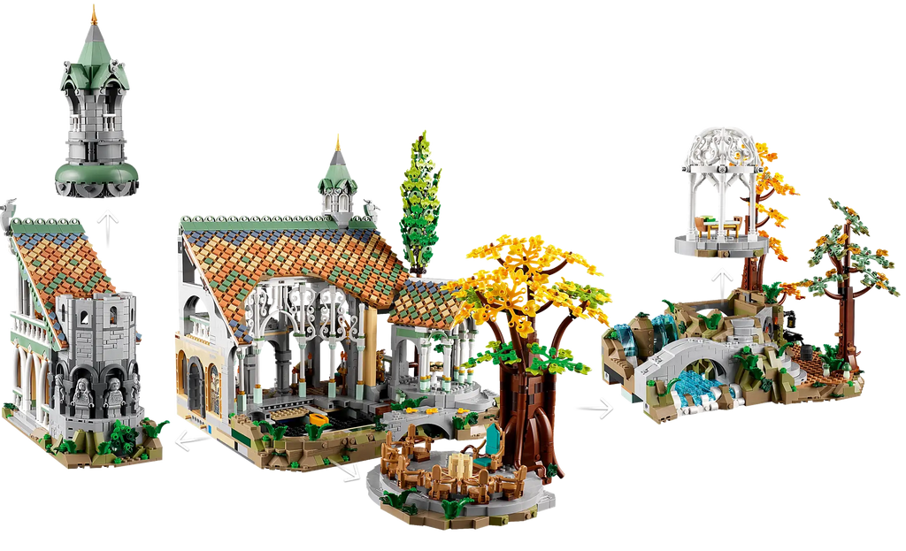 LEGO ICONS 10316 The Lord Of The Rings: Rivendell - TOYBOX Toy Shop