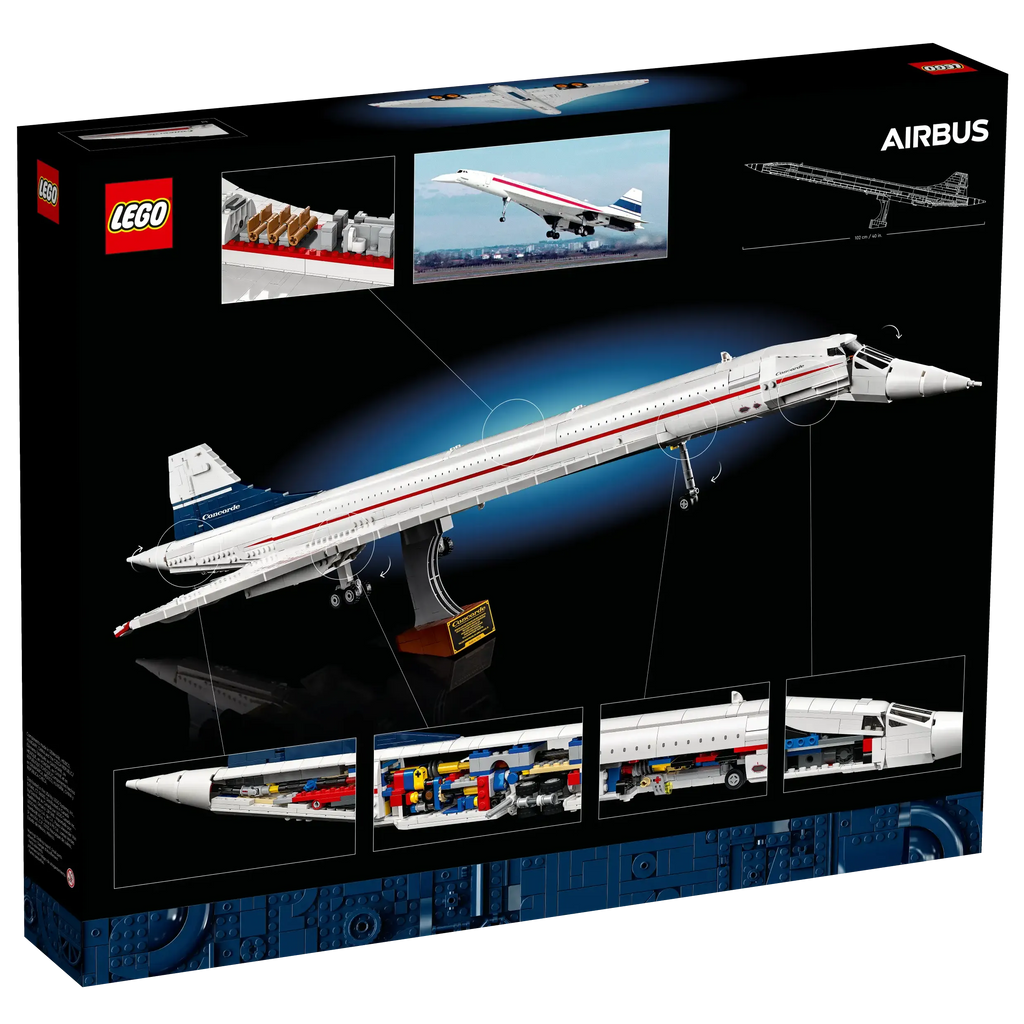 LEGO ICONS 10318 Concorde - TOYBOX Toy Shop