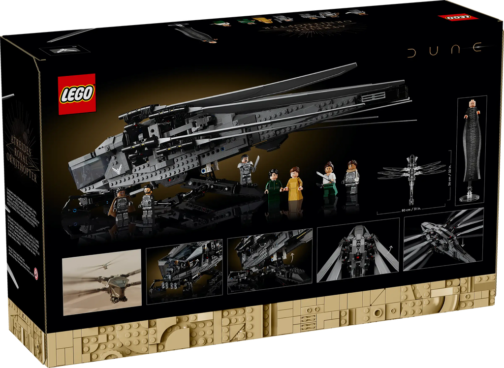 LEGO ICONS 10327 Dune Atreides Royal Ornithopter for Adults - TOYBOX Toy Shop