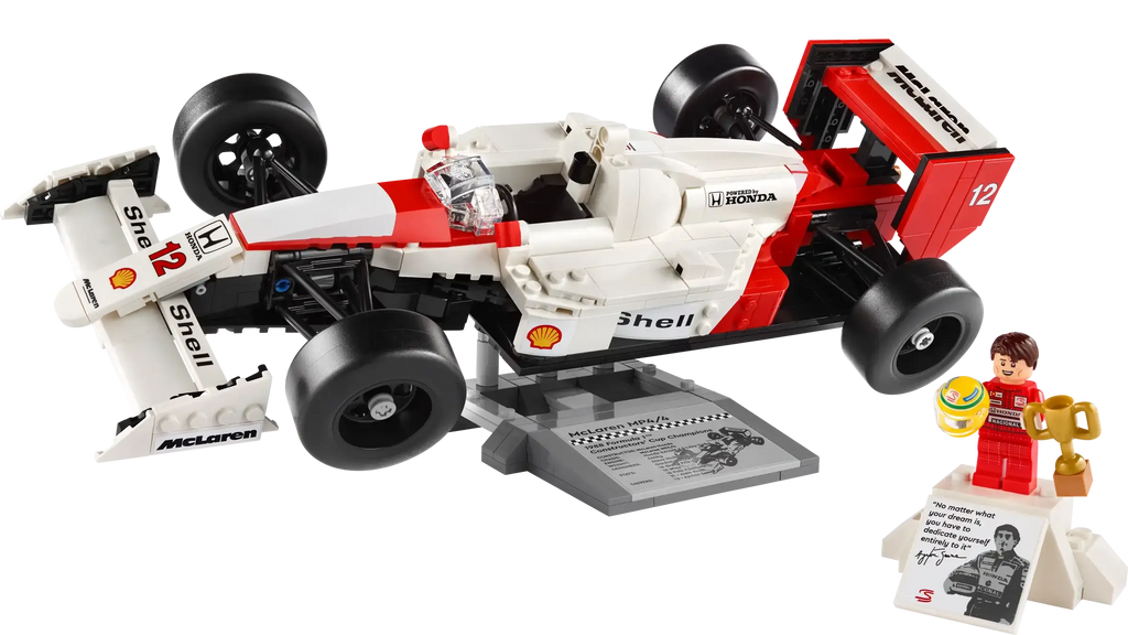 LEGO ICONS 10330 McLaren MP4/4 & Ayrton Senna - TOYBOX Toy Shop