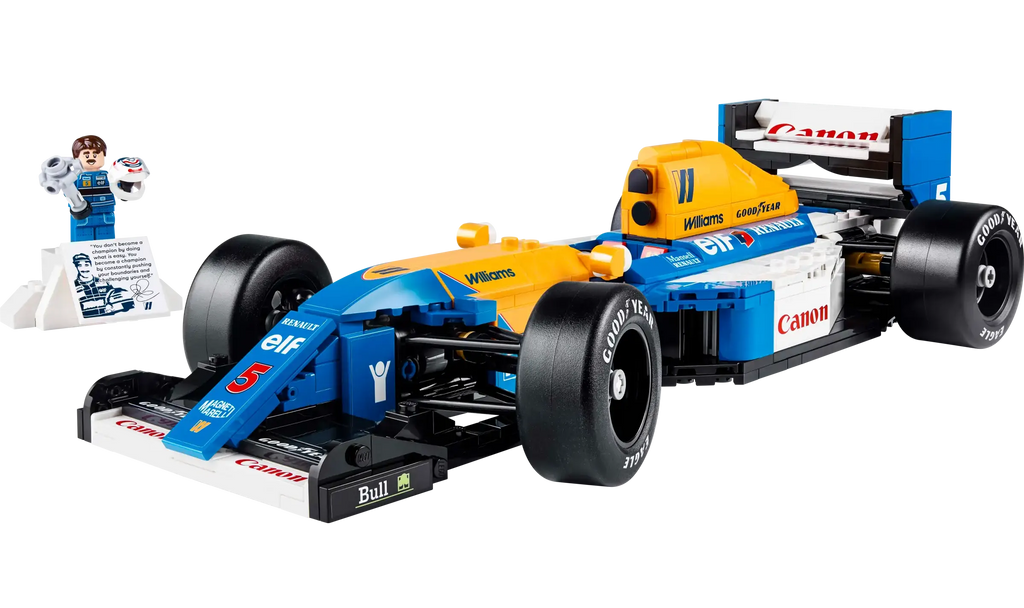 LEGO ICONS 10353 Williams Racing FW14B & Nigel Mansell