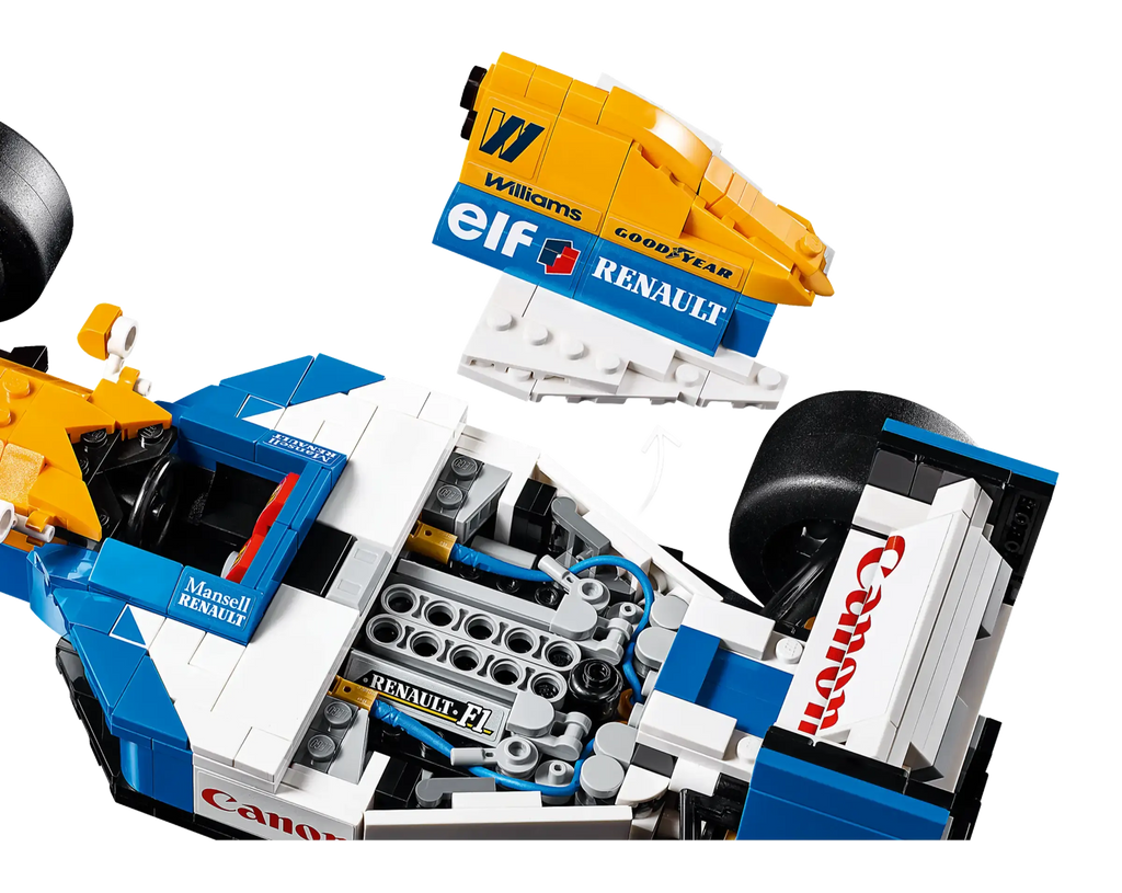 LEGO ICONS 10353 Williams Racing FW14B & Nigel Mansell