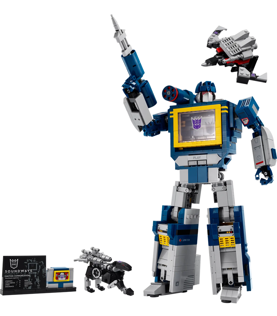 LEGO ICONS 10358 Transformers: Soundwave