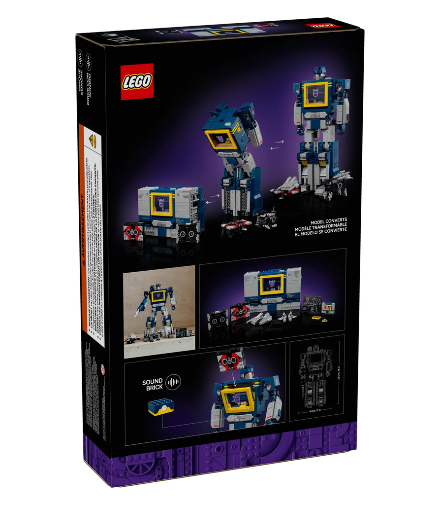 LEGO ICONS 10358 Transformers: Soundwave