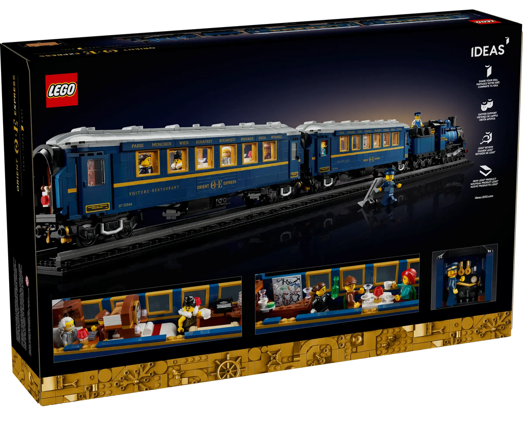 LEGO IDEAS 21344 The Orient Express Train - TOYBOX Toy Shop