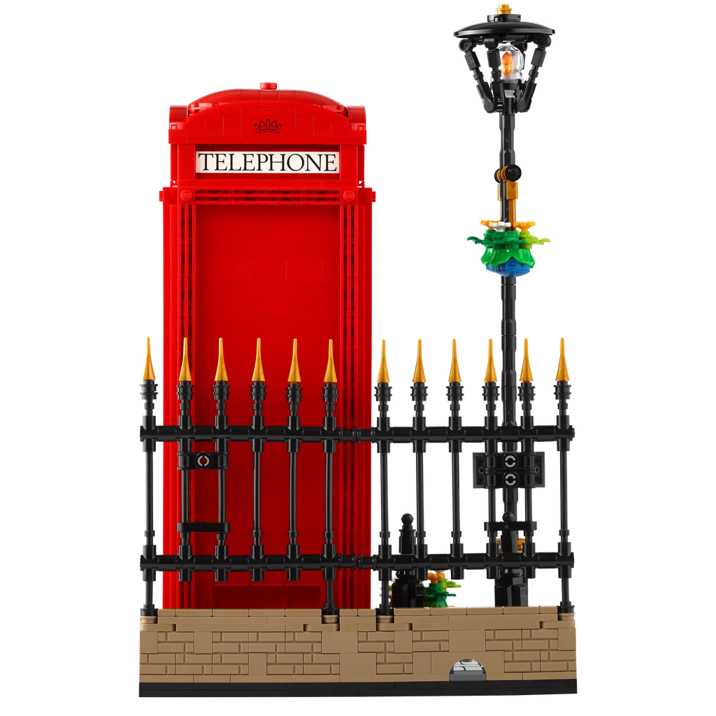 LEGO IDEAS 21347 Red London Telephone Box - TOYBOX Toy Shop