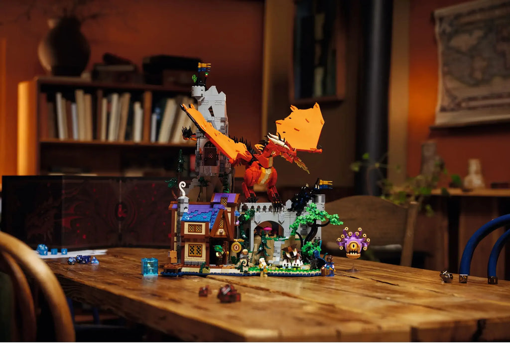 LEGO IDEAS 21348 Dungeons & Dragons: Red Dragon's Tale - TOYBOX Toy Shop