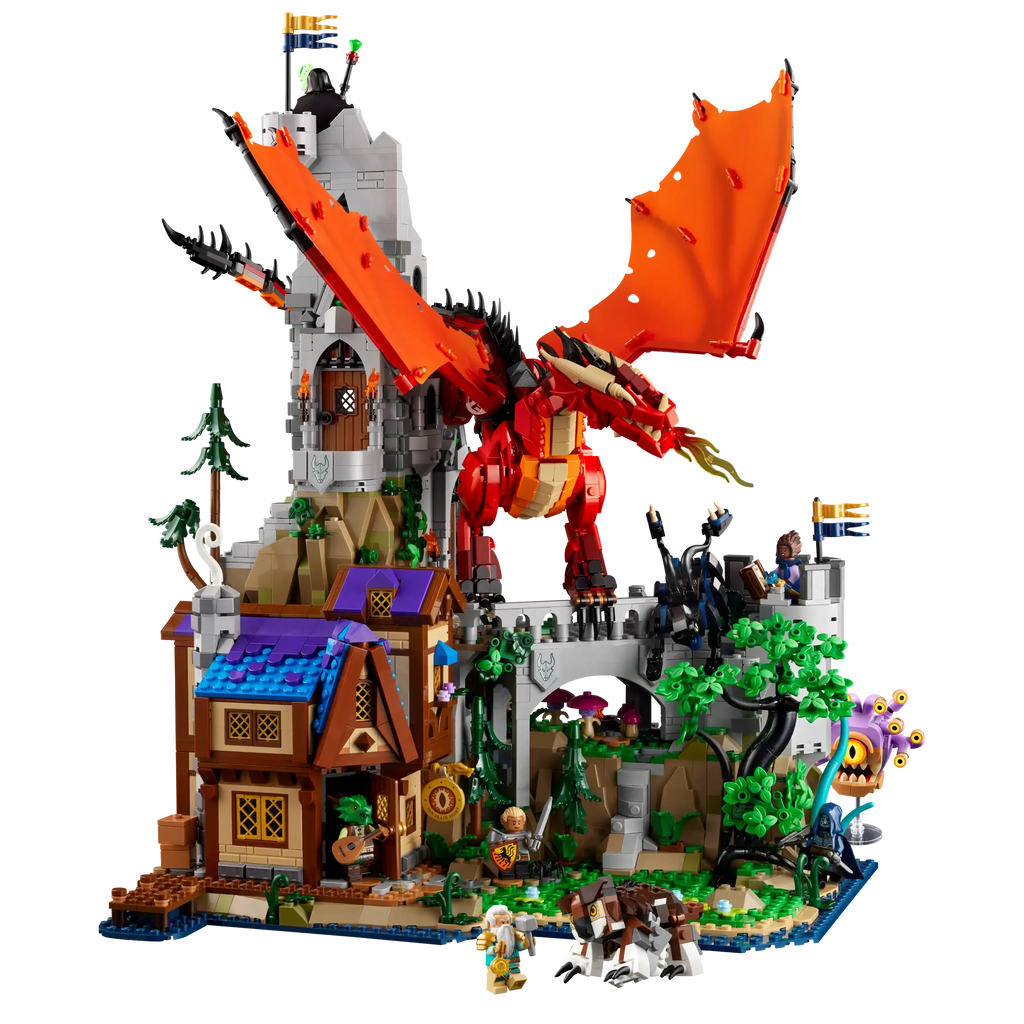 LEGO IDEAS 21348 Dungeons & Dragons: Red Dragon's Tale - TOYBOX Toy Shop