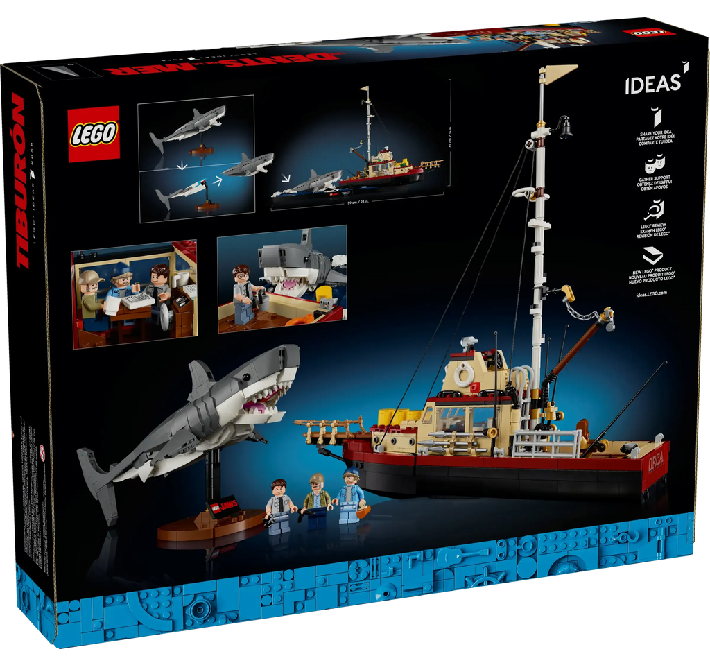 LEGO IDEAS 21350 Jaws - TOYBOX Toy Shop