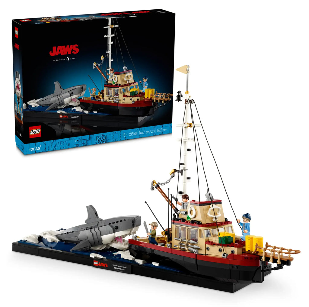 LEGO IDEAS 21350 Jaws - TOYBOX Toy Shop