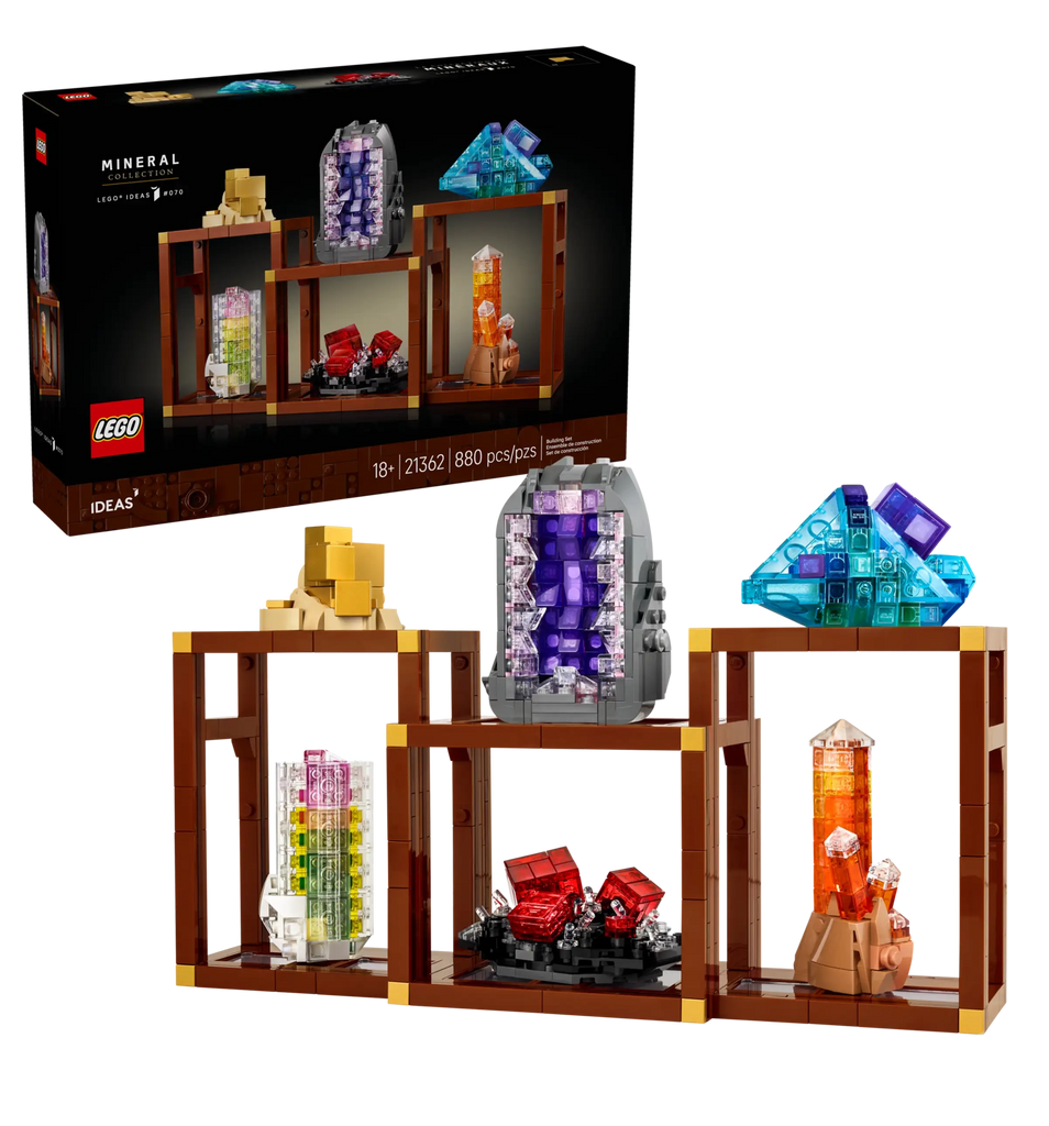 LEGO IDEAS 21362 Mineral Collection