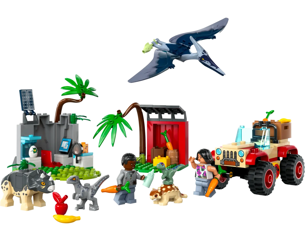 LEGO JURASSIC WORLD 76963 Baby Dinosaur Rescue Center - TOYBOX Toy Shop